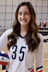 A5 South Volleyball Club 2023:  #35 Keely James 